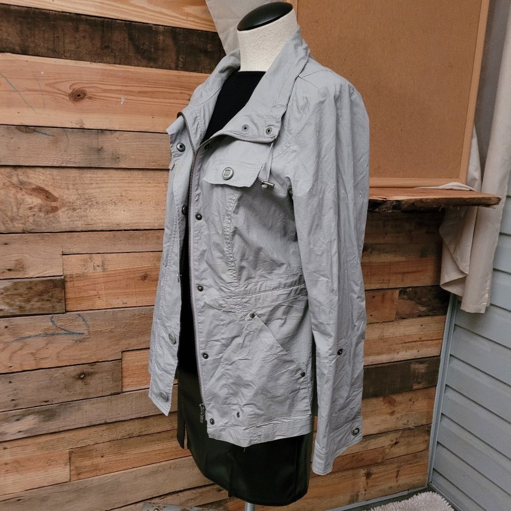 TRIBAL GRAY Utility JACKET SIZE 8